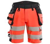 112016485599 Blaklader High Vis Shorts 4-Wege-Stretc High Fis rot schwarz.jpg